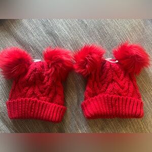 Baby GAP - red winter hat -Size XS/S‎